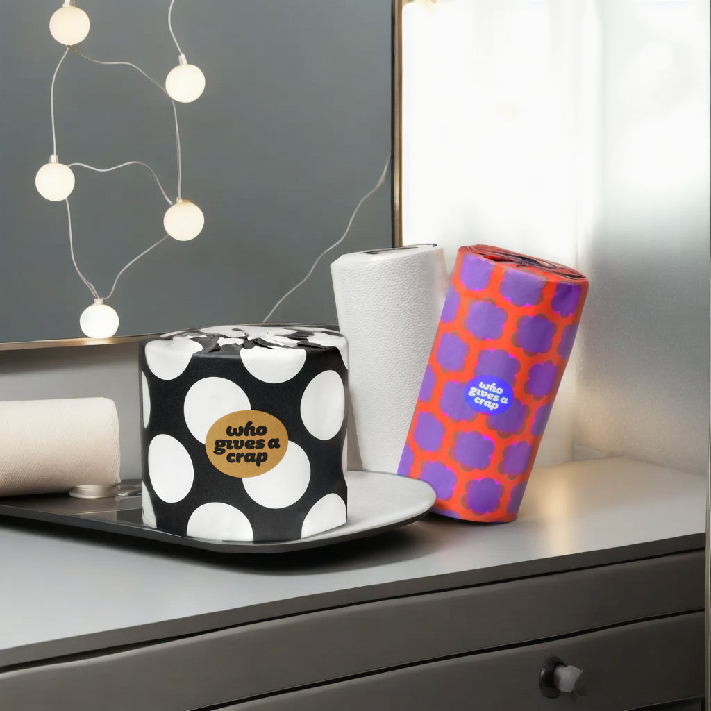 Bundle - Who Gives A Crap Premium Kitchen & Toilet Paper